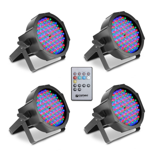 CAMEO FLAT PAR RGB 10 IR SET световый комплект