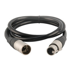 CHAUVET EPIX UNSHIELDED CABLE 4-PIN XLR EXTENSION 16IN