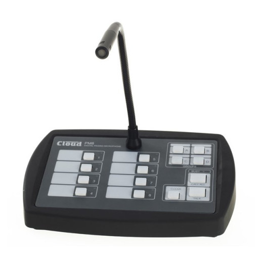 Настольный (гусиная шея), модульный конференционный CLOUD PM 8