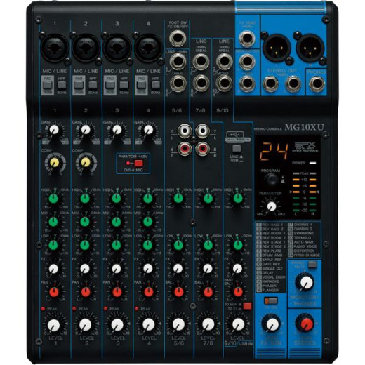 Аналоговый микшер CRCBOX MG10XU