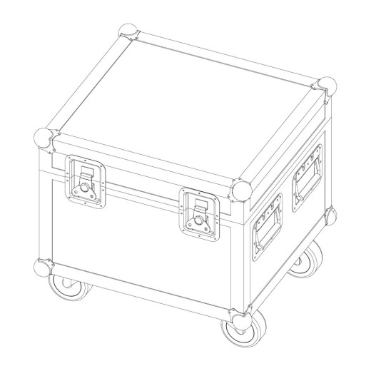 Кейс D&B AUDIOTECHNIK E7447.000