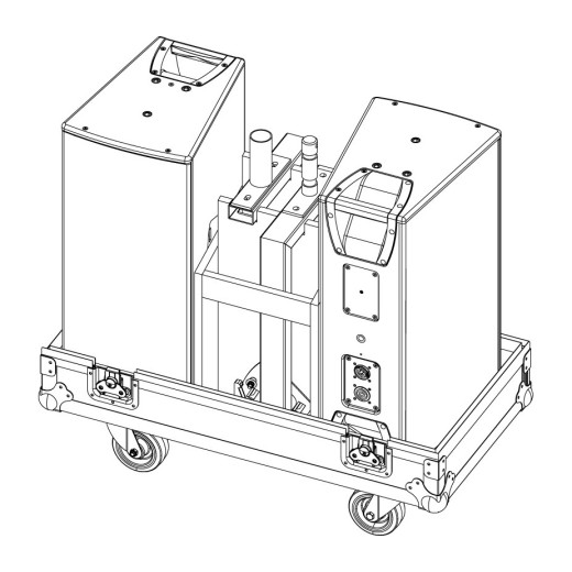 Кейс D&B AUDIOTECHNIK E7473.000