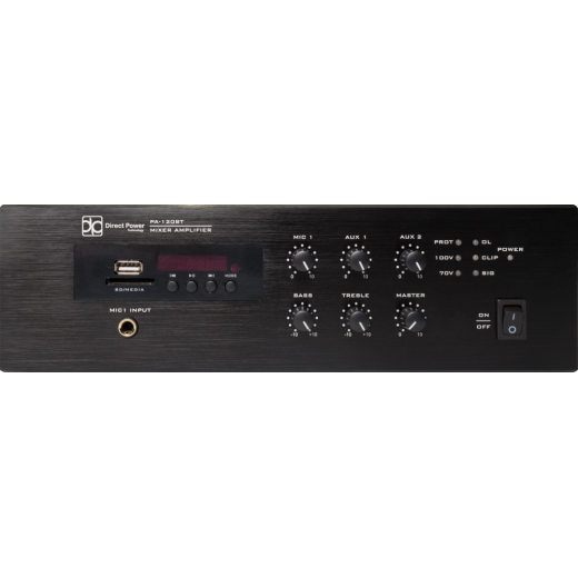 DIRECT POWER TECHNOLOGY PA-120BT трансляционный микшер-усилитель