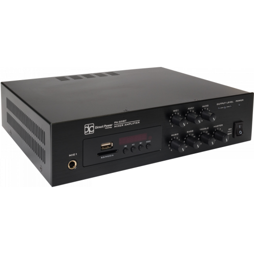 Трансляционный микшер-усилитель DIRECT POWER TECHNOLOGY PA-60BT