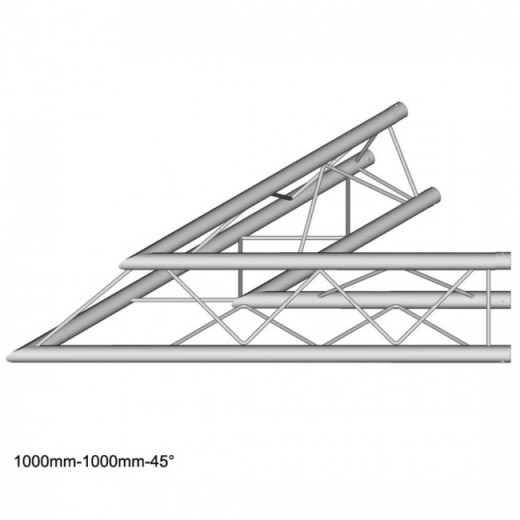 Фермы для сцены DURA TRUSS DT 23 C19-L45 45