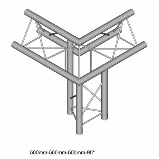 Фермы для сцены DURA TRUSS DT 23 C32-ULDL 3way corner 9