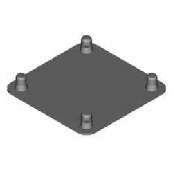 DURA TRUSS DT 24 BPM Base plate with half male connectors