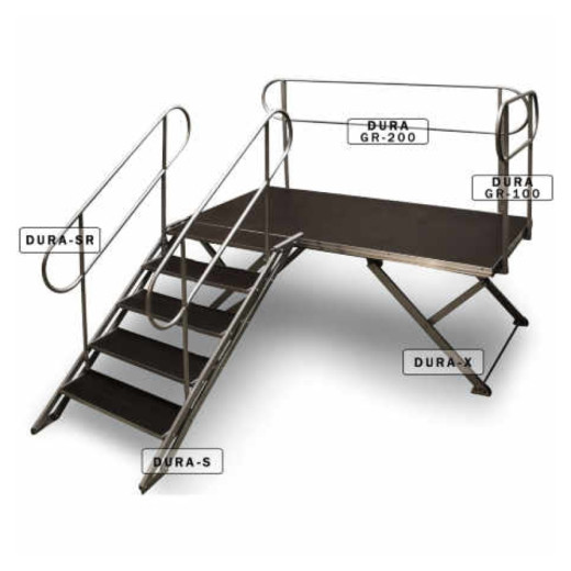 DURATRUSS DURA-SR rails for stair (pair) фермы для сцены