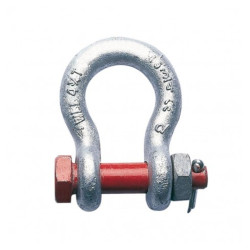 DURATRUSS Shackle w screw/splint, 3250kg