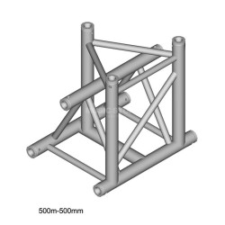 DURA TRUSS DT 43 T35-VD 3way vertical Tpiece down