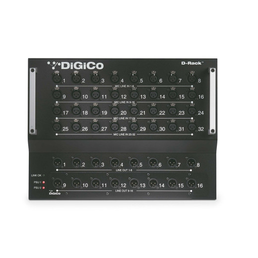 Цифровые микшерные пульты  DIGICO D-RACK, 1 БП