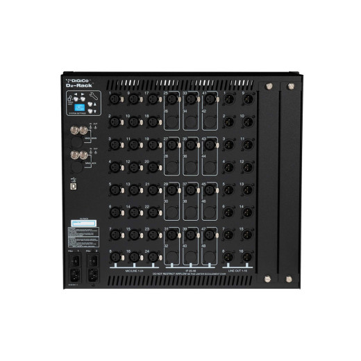 Цифровые микшерные пульты  DIGICO D2-RACK DIGITAL, BNC