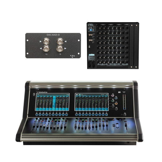 Цифровые микшерные пульты  DIGICO S21 / D2 RACK SYSTEM - BNC