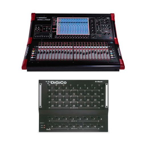Цифровые микшерные пульты  DIGICO SD9 RACK PACK SYSTEM
