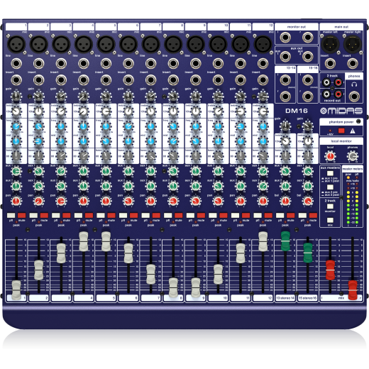 Аналоговый микшер MIDAS DDA DM16