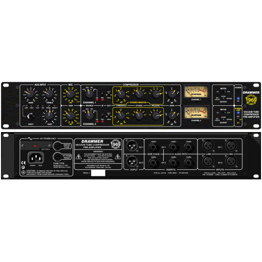 DRAWMER 1969 предусилитель и свитчер