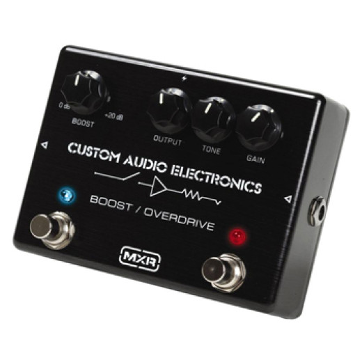 Педали эффектов Fuzz, Overdrive Custom Audio Electronics MXR Boost/Overdrive