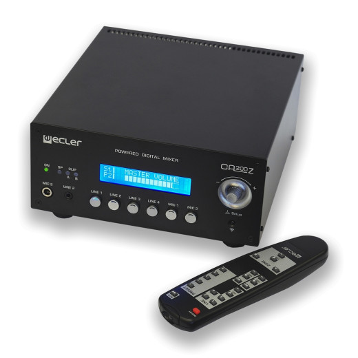 Ecler CA200Z трансляционный микшер-усилитель