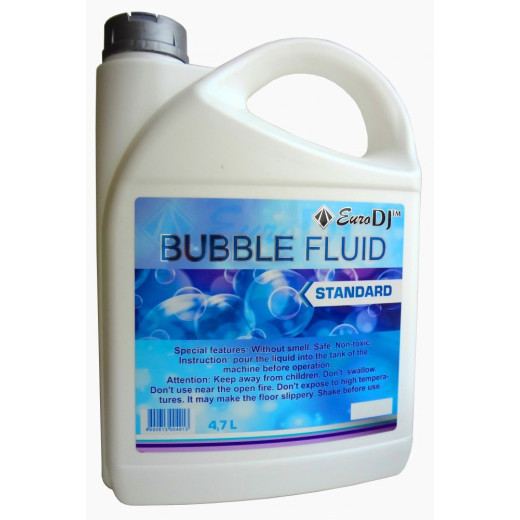 Жидкость для машин спецэффектов EURO DJ Bubble Fluid STANDARD, 4,7L