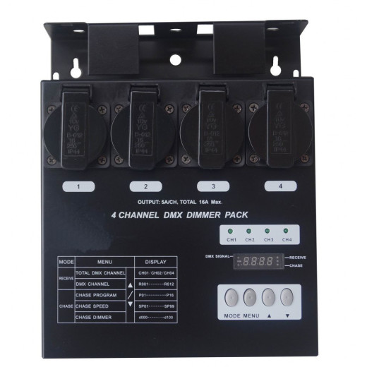 Диммер и темнитель EURO DJ Dimmer Pack 4