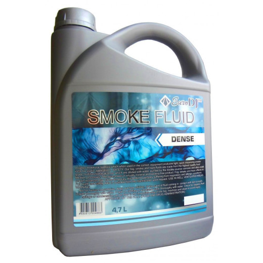 EURO DJ Smoke Fluid DENSE, 4,7L жидкость для машин спецэффектов