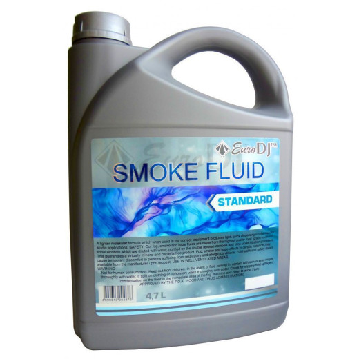 EURO DJ Smoke Fluid STANDARD, 4,7L жидкость для машин спецэффектов