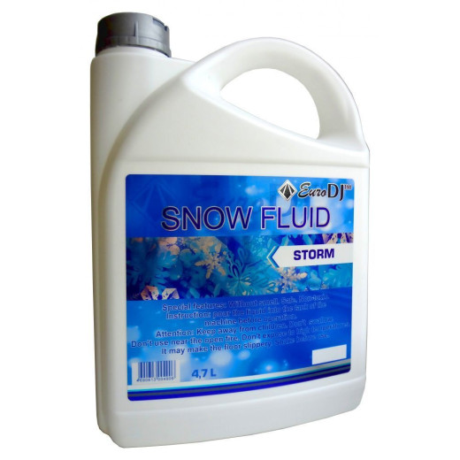 EURO DJ Snow Fluid STORM, 4,7L жидкость для машин спецэффектов