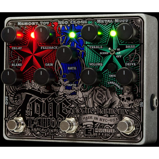 Процессоры для электрогитар Electro-Harmonix Tone Tatoo