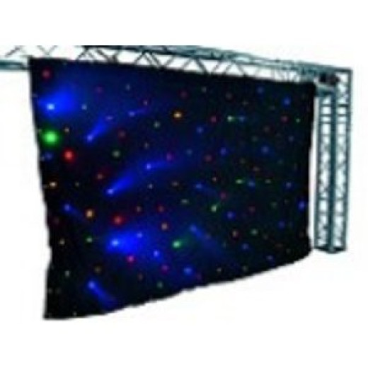 Eurolite CRT-120LEDs multicol. sound 3x2m