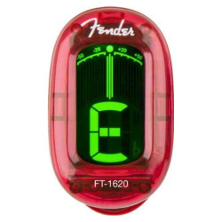 FENDER CALIFORNIA SERIES CLIP-ON TUNER CANDY APPLE RED (товар снят с производства)