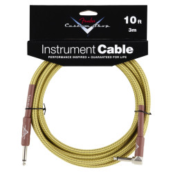 FENDER CUSTOM SHOP 10 INSTRUMENT CABLE TWEED