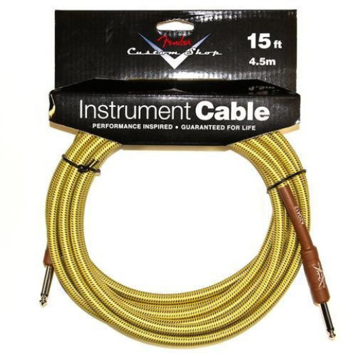 FENDER CUSTOM SHOP CABLE 15 TWEED шнур Jack-Jack
