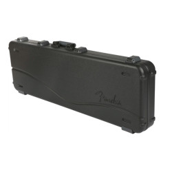 FENDER DELUXE MOLDED BASS CASE LEFT-HAND, BLACK