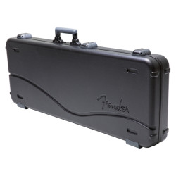 FENDER DELUXE MOLDED JAGUAR/JAZZMASTER CASE, BLACK