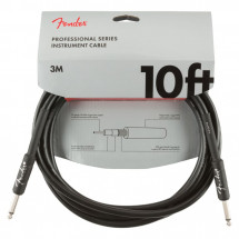 FENDER 10' INST CABLE BLK