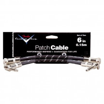 FENDER 6' CABLE BLK 2 PACK