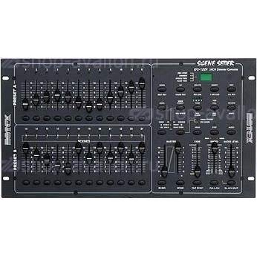 Световый пульт, контроллер DMX GLP DC-1224