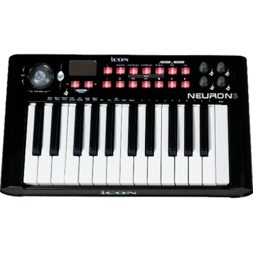 25 клавиш ICON Neuron 3 Black