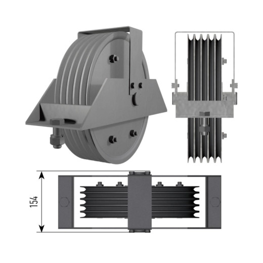 Фермы для сцены IMLIGHT БЛОК D 300 ММ ПЯТИРУЧЬЕВОЙ ШТАМПОВАННЫЙ