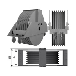 IMLIGHT БЛОК D 300 ММ ШЕСТИРУЧЬЕВОЙ ТОЧЕНЫЙ