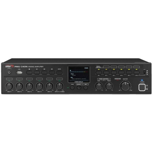 Inter-M PMU-240N трансляционный микшер-усилитель