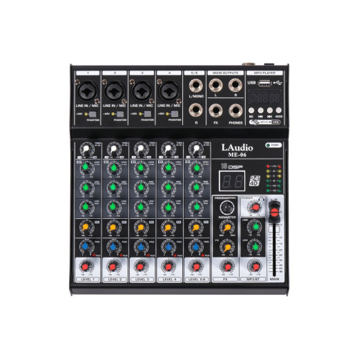 LAudio ME-06 аналоговый микшер