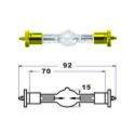 Газоразрядная лампа INVOLIGHT HMQ250/2G