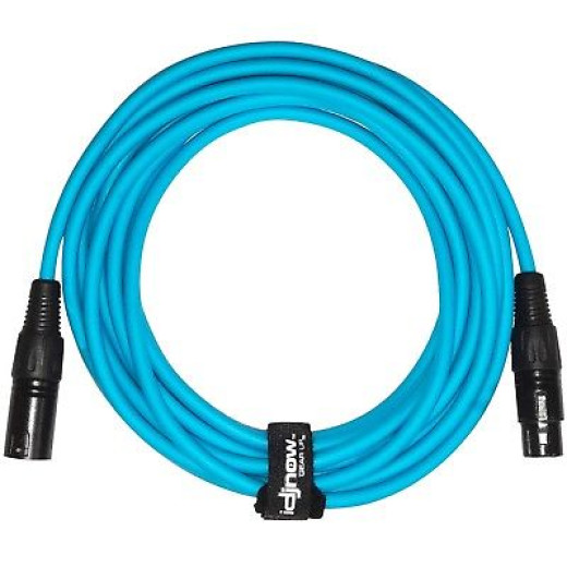 JTS XLR/P-20(Blue)  кабели с разъемами