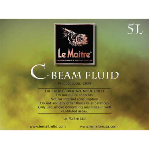 Жидкость для машин спецэффектов LE MAITRE C BEAM FLUID, 5Л 