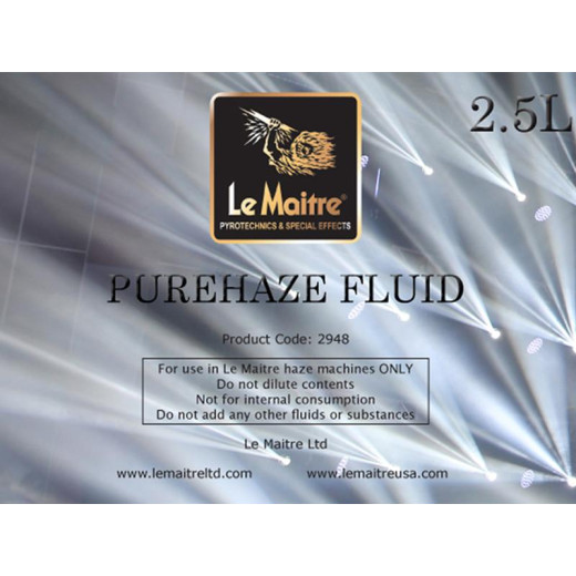 Жидкость для машин спецэффектов LE MAITRE PUREHAZE FLUID, 2.5Л