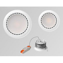 Leader Light LL DW OR195-25W-SO-40K-C80-I20-WH 