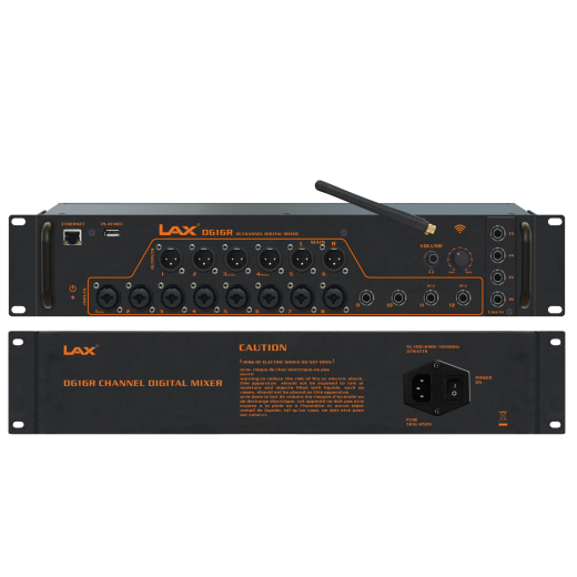 Цифровые микшерные пульты  Lax Pro DG16R