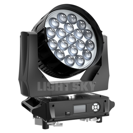 LIGHT SKY TX1940 ZOOM вращающиеся головы LED типа WASH