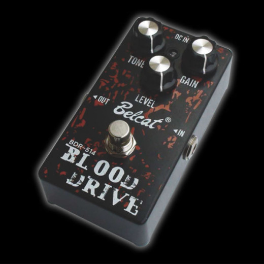 Педали эффектов Fuzz, Overdrive Belcat BDR-514 Blood Drive